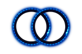 8" RGB LED Speaker Rings (Pair) | UTVS-8LSR