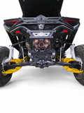 2024+ Can Am Maverick R High Clearance Adjustable Radius Rods (Anodized Black)