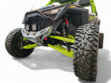 2022-2025 Polaris RZR Pro R, Pro S, Turbo R Machined Billet Front Winch Bumper (Clear Anodize)