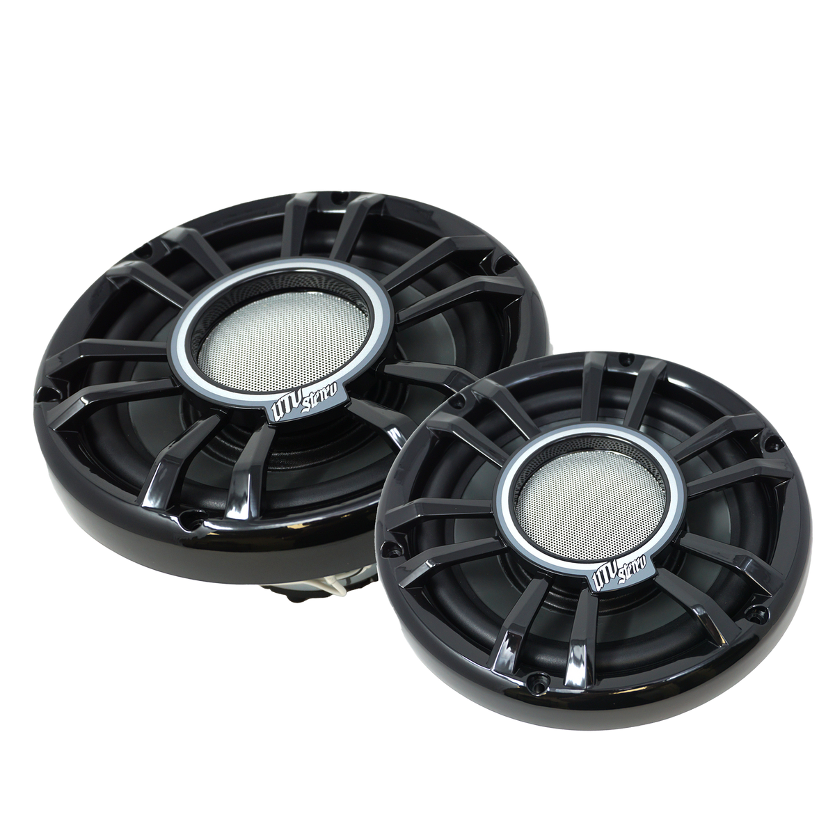 8" Compression Horn Tower Speakers Elite Series UTV Stereo MEGA SXS